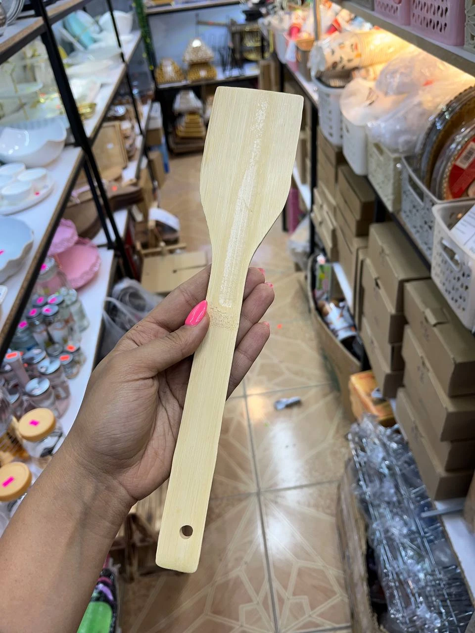 کفگیر بامبو