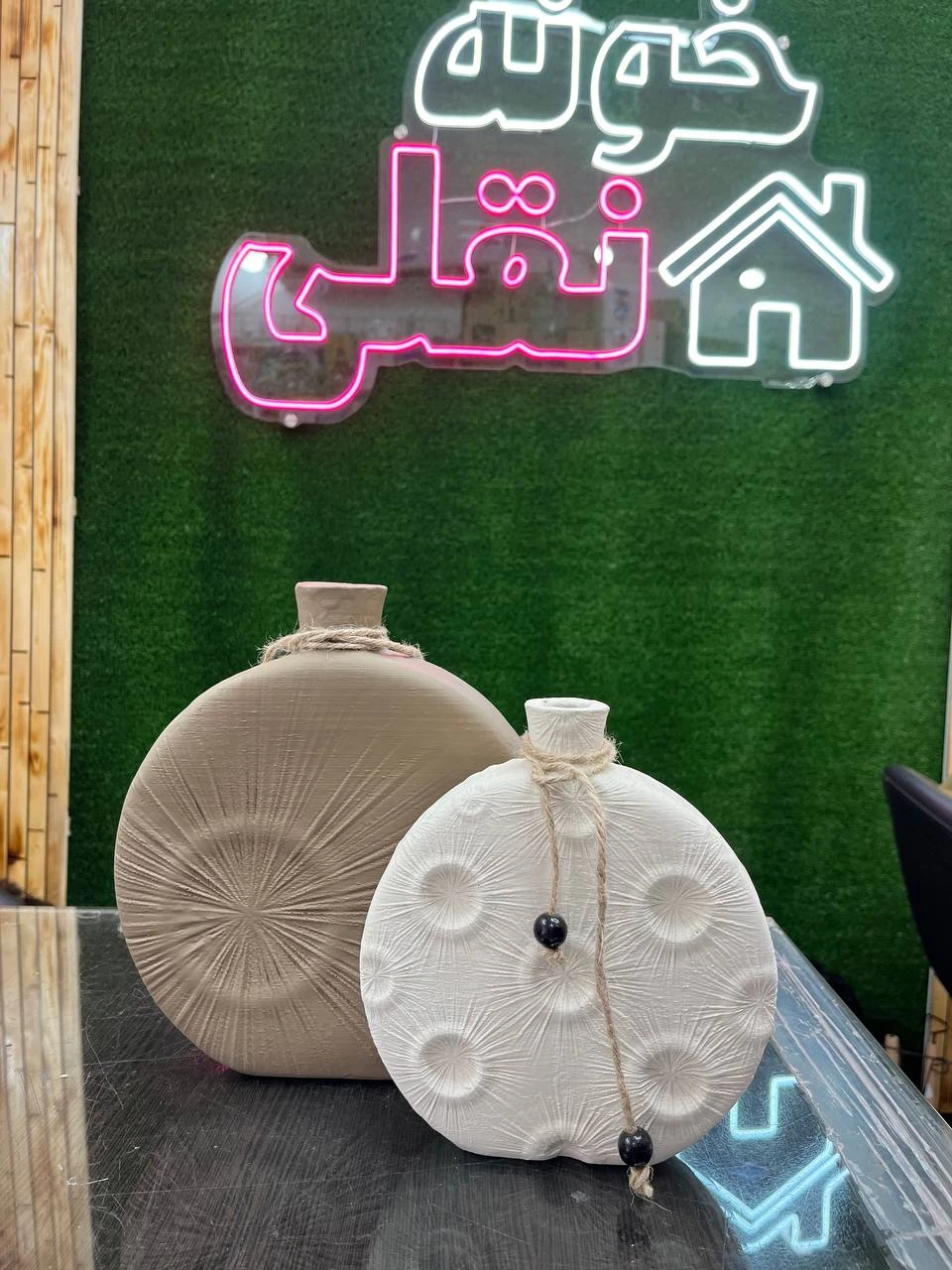 ست گلدان طرح ماه