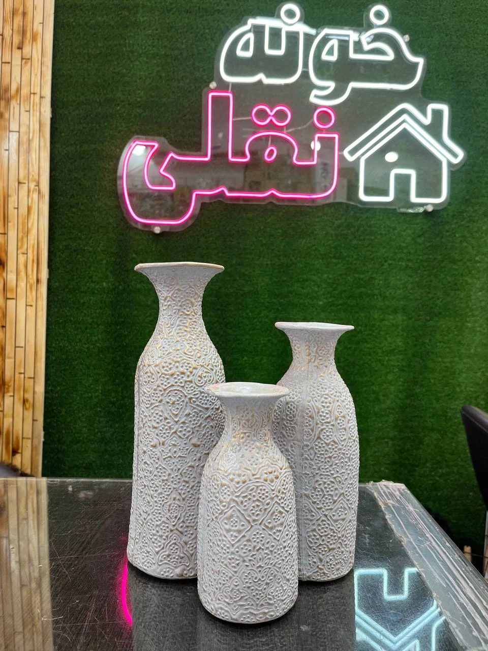 ست گلدان سنتی3عددی